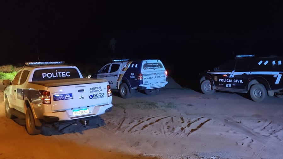 Imagem: policia civil prende autores de homicidio de trabalhador de fazenda em paranatinga Polícia Civil prende autores de homicídio de trabalhador de fazenda