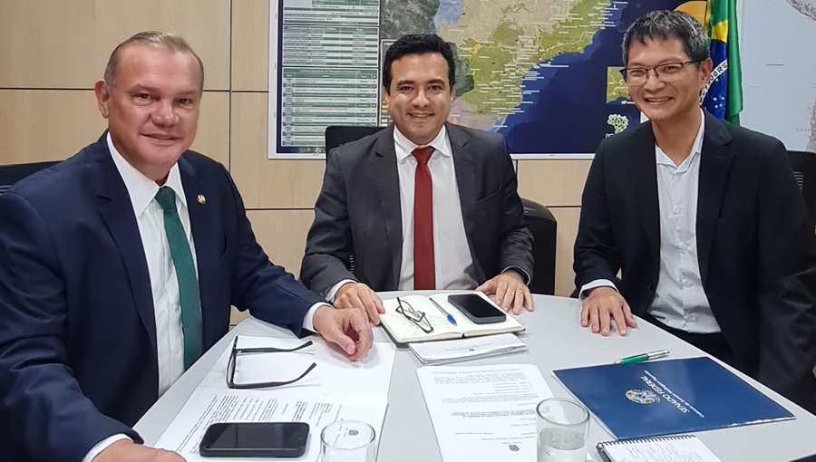 Imagem: sen mma Wellington Fagundes pede ajuda no Ministério do Meio Ambiente para destravar projeto do “Portão do Inferno”