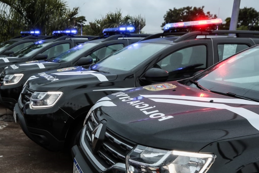 Imagem: POLICIA CIVIL Suspeito de participar do furto de 45 cabeças de gado é preso durante ação entre MT e GO Imagem: POLICIA CIVIL Suspeito de participar do furto de 45 cabeças de gado é preso durante ação entre MT e GO