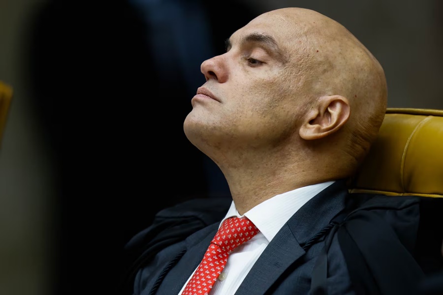 Imagem: Ministro Alexandre de Moraes Moraes assume presidência do STF após Fachin entrar em recesso