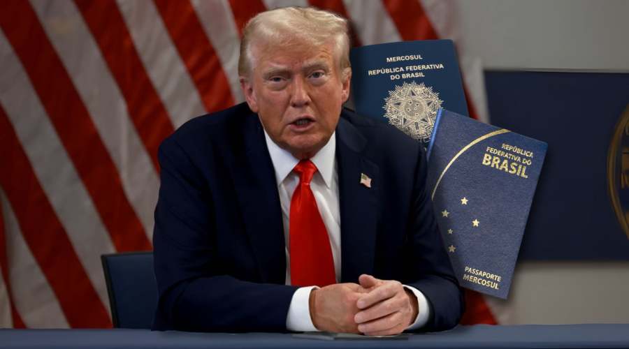 Imagem: ENQUADRAMENTO SITE 1 Trump concorda em suspender ‘bombardeios e ataques ao Irã’ por duas semanas Visto - Estados Unidos