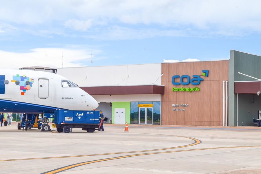 Imagem: Aeroporto de Rondonopolis Aeroporto de Rondonópolis cresce 21% em atendimentos e supera 50 mil passageiros em 2025