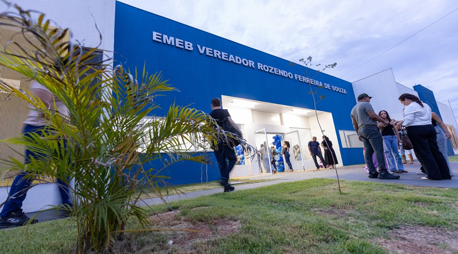 Imagem: DN 5321 Prefeitura inaugura Escola Municipal Rozendo Ferreira de Souza na região do Alfredo de Castro