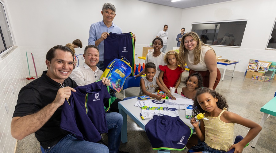Imagem: DN 6981 Prefeitura inaugura Escola Municipal Rozendo Ferreira de Souza na região do Alfredo de Castro