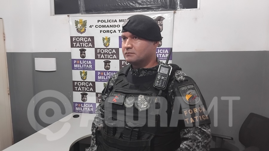 Imagem: Sargento PM Mata Força Tática age rápido e detém suspeito por tráfico de drogas na Vila Canaã