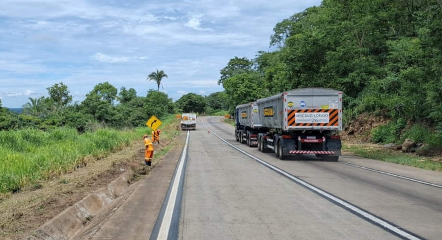 Imagem: Serra de Sao Vicente Tráfego na Serra de São Vicente é alterado entre 19 e 23 de janeiro para manutenção e implantação de câmeras