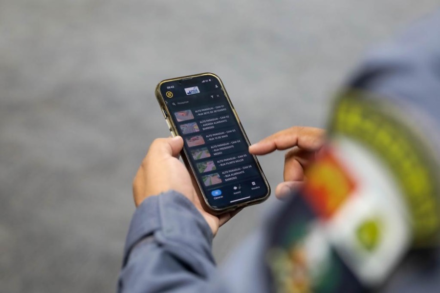 Imagem: Vigia Mais MT Foragidos da Justiça são presos com apoio de imagens de câmeras do Vigia Mais MT