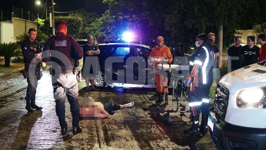 Imagem: Vitima com ferimento na casa Motorista é preso após acidente em Rondonópolis; condutor apresentava estar sob efeito de entorpecentes