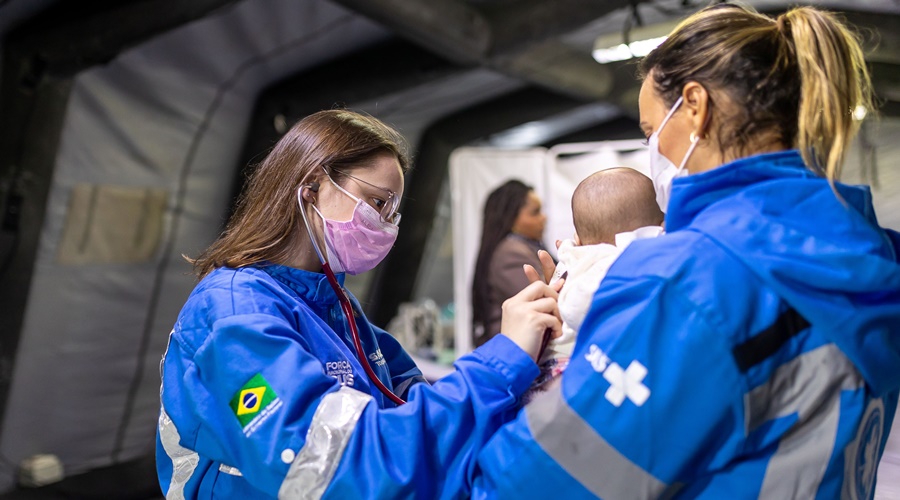 Imagem: forca nacional do SUS Ministério da Saúde envia equipe para monitorar o cenário sanitário na fronteira com a Venezuela Imagem: forca nacional do SUS Ministério da Saúde envia equipe para monitorar o cenário sanitário na fronteira com a Venezuela