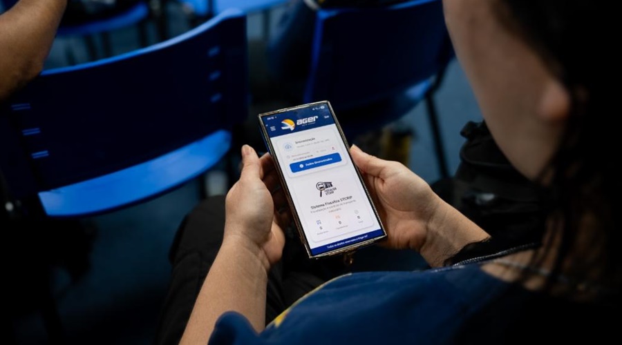 Imagem: kv Ager apresenta novo aplicativo de fiscalização do transporte intermunicipal