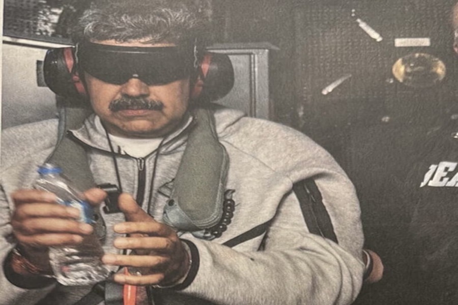 Imagem: maduro Primeira imagem de Nicolás Maduro detido é divulgada nas redes sociais de Donald Trump Imagem: maduro Primeira imagem de Nicolás Maduro detido é divulgada nas redes sociais de Donald Trump