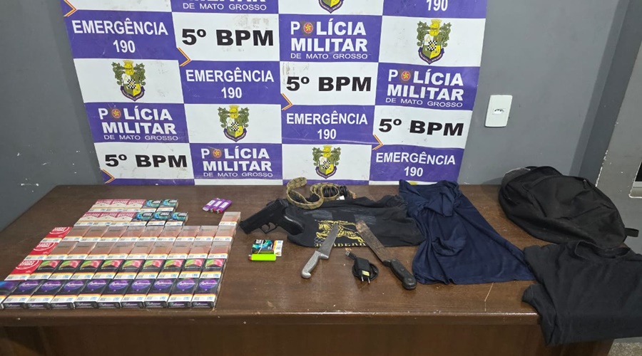 Imagem: oaujdv Adolescente de 15 anos é apreendido após série de furtos a estabelecimentos comerciais no Centro de Rondonópolis