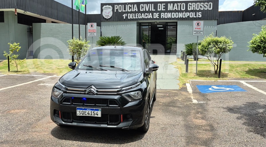 Imagem: 1a Delegacia de Policia Polícia Civil prende homem por tentativa de estupro e violência contra mulher em Rondonópolis