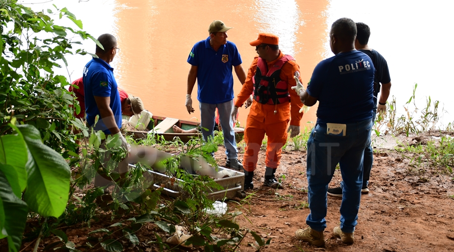 Imagem: Corpo de indigena e localizado no Rio Vermelho 02 Corpo de indígena é encontrado no Rio Vermelho em Rondonópolis