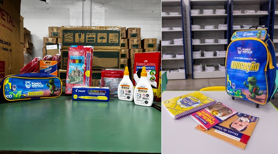 Imagem: MATERIAL ESCOLAR 3 Escolas das redes municipal e estadual recebem alunos para o ano letivo de 2026