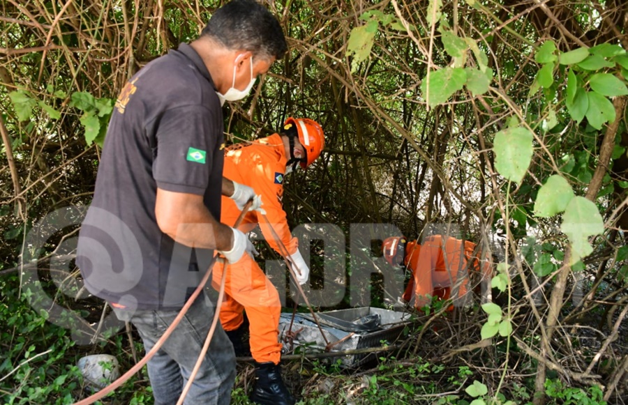 Imagem: O corpo localizado e de um idoso Corpo localizado na BR-364 pode ser de idoso que estava desaparecido em Rondonópolis