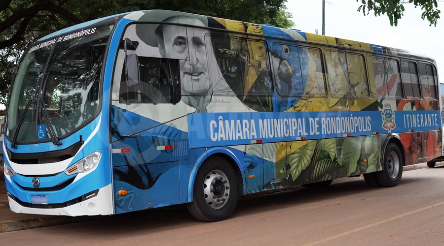 Imagem: Onibus camara Itinerante na Boa Vista Câmara Itinerante é realizada na Boa Vista e reforça aproximação com a população