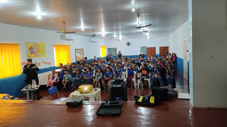 Imagem: Palestra Araguainha 5º Comando Regional inicia Operação Mulheres 2026 em Araguaiana com foco na prevenção