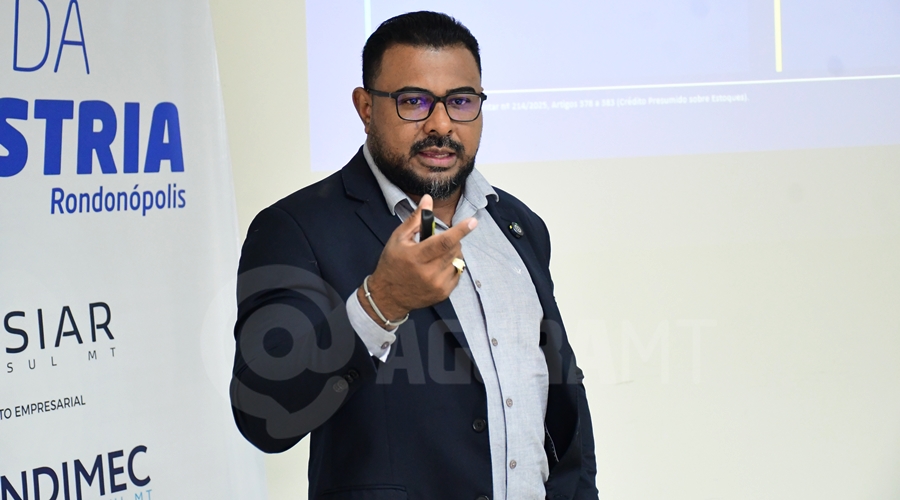 Imagem: Palestrante Evento "Café da Indústria" é realizado em Rondonópolis com foco nos impactos estratégicos da Reforma Tributária Imagem: Palestrante Evento "Café da Indústria" é realizado em Rondonópolis com foco nos impactos estratégicos da Reforma Tributária