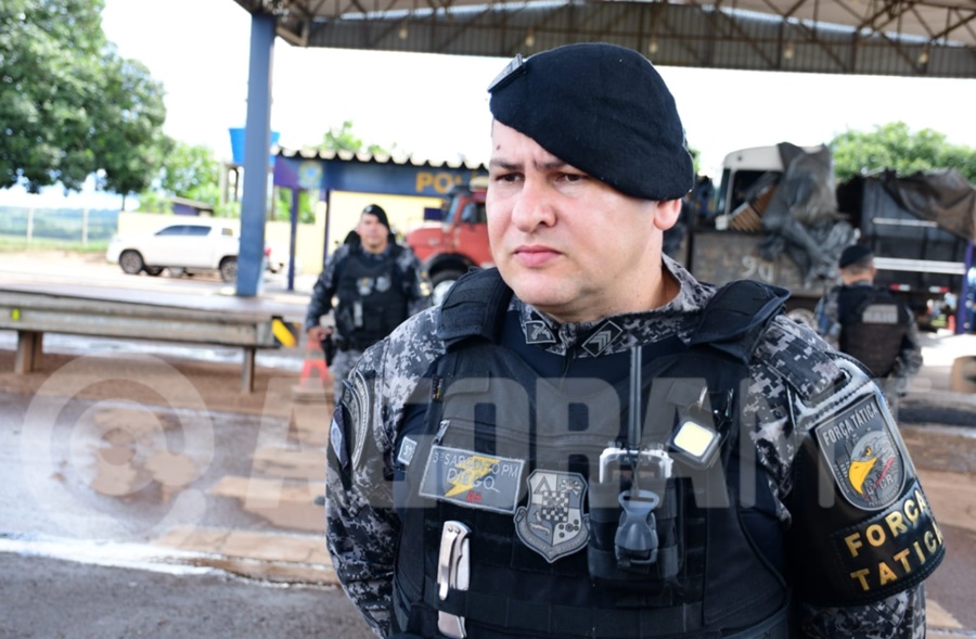 Imagem: Sargento PM Diego Operação conjunta entre PRF e Força Tática apreende caminhão com peças de veículos roubados e prende suspeitos