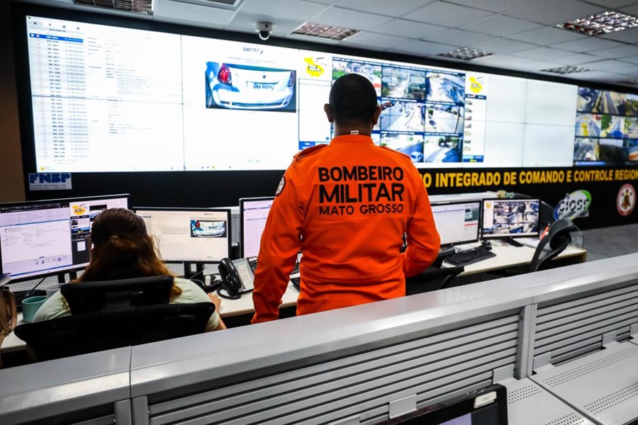 Imagem: Vigia Mais MT Mato Grosso mais seguro: Vigia Mais MT auxilia em mais de 14 mil intervenções policiais