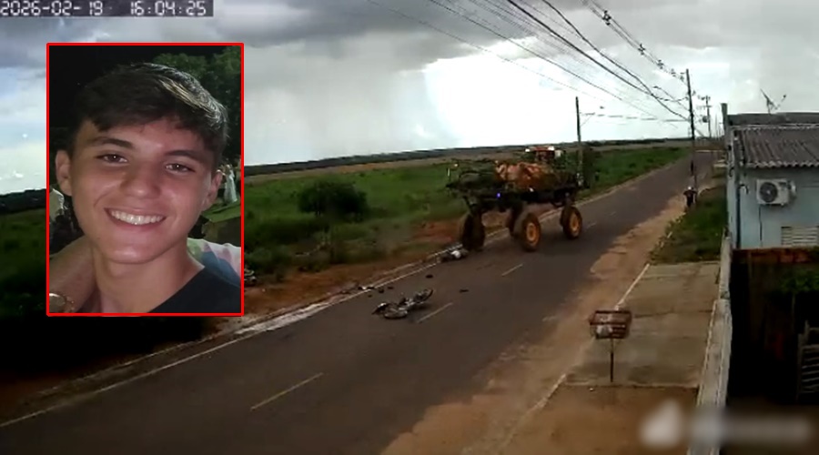 Imagem: srb 1 Adolescente morre após tentar passar de bicicleta por baixo de máquina agrícola em Água Boa Imagem: srb 1 Adolescente morre após tentar passar de bicicleta por baixo de máquina agrícola em Água Boa