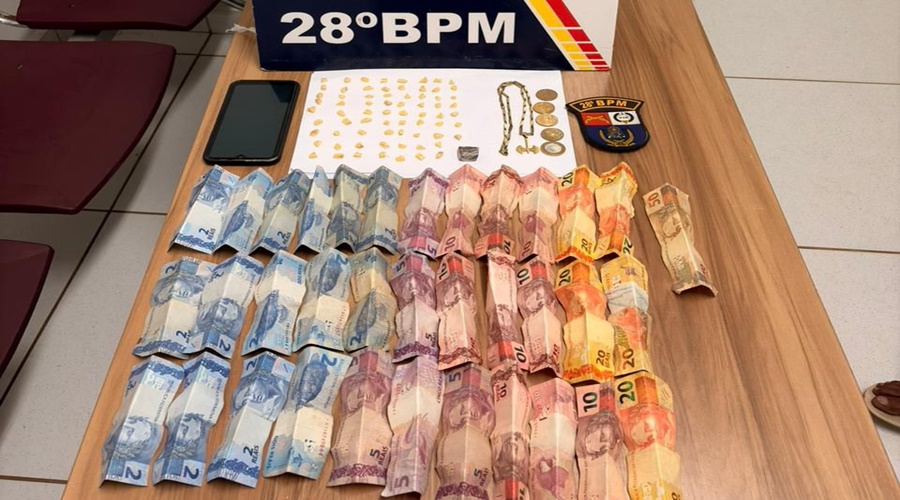 Imagem: ACKDV Tornozelado é preso novamente por tráfico após tentar fugir da PM em Jaciara