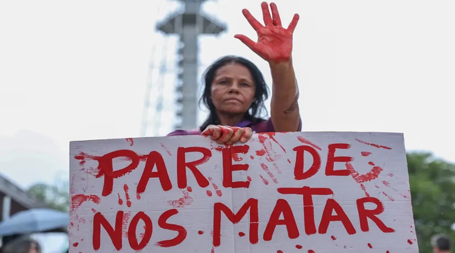 Imagem: FEMINICIDIO Feminicídios crescem 4,7% em 2025; 13,1% das vítimas tinham medida protetiva
