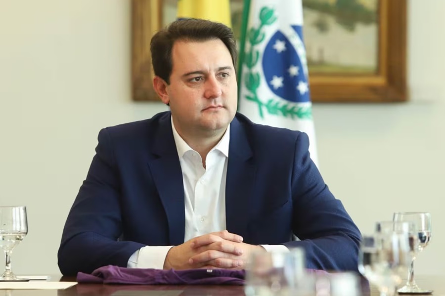 Imagem: Governador Rarinho Jr Ratinho Jr. desiste de candidatura à Presidência e seguirá no governo do Paraná