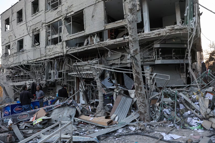 Imagem: Guerra Ira Israel começa nova onda de ataques contra o Irã