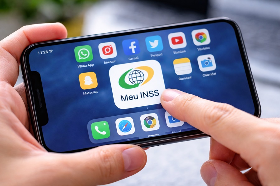 Imagem: INSS Criminosos criam aplicativo falso do INSS para invadir contas bancárias Imagem: INSS Criminosos criam aplicativo falso do INSS para invadir contas bancárias