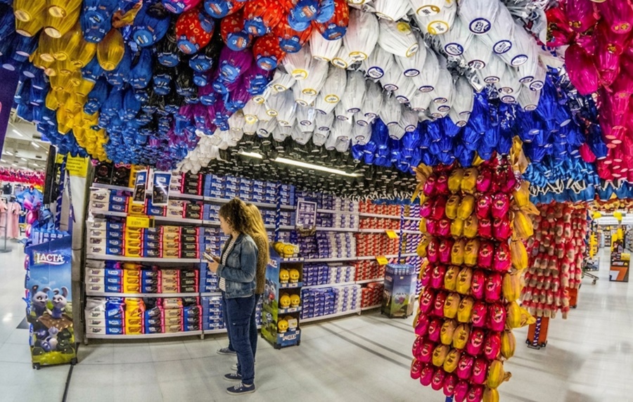 Imagem: Ovos de pascoa chocolate Páscoa deve movimentar o comércio, com expectativa de estabilidade e apostas em promoções Imagem: Ovos de pascoa chocolate Páscoa deve movimentar o comércio, com expectativa de estabilidade e apostas em promoções