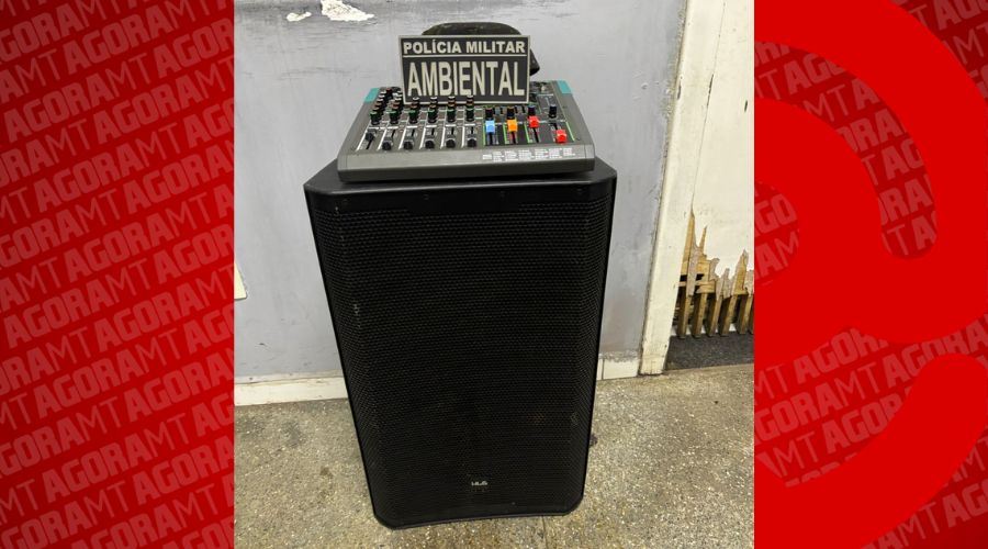 Imagem: VIDEO SITE 7 Polícia Militar Ambiental prende quatro pessoas e apreende equipamentos de som em Rondonópolis