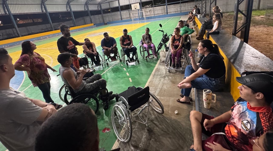 Imagem: WhatsApp Image 2026 03 12 at 13.39.38 Esporte vira liberdade para cadeirantes em Rondonópolis