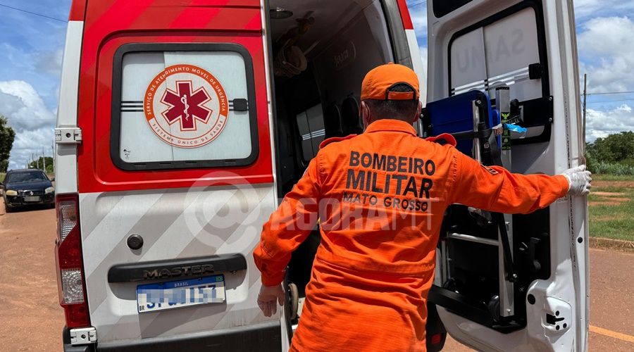 Imagem: WhatsApp Image 2026 03 20 at 14.23.44 4 2 Acidente entre duas motocicletas deixa dois condutores feridos no bairro Alfredo de Castro
