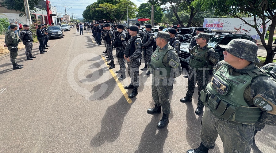 Imagem: WhatsApp Image 2026 03 27 at 09.31.33 PM deflagrou a terceira edição da Operação Centro Seguro nesta sexta-feira em Rondonópolis Imagem: WhatsApp Image 2026 03 27 at 09.31.33 PM deflagrou a terceira edição da Operação Centro Seguro nesta sexta-feira em Rondonópolis