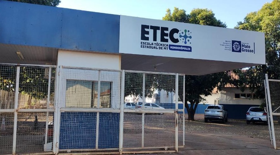 Imagem: etec Governo investe em reforma da ETEC de Rondonópolis com aporte superior a R$ 8 milhões