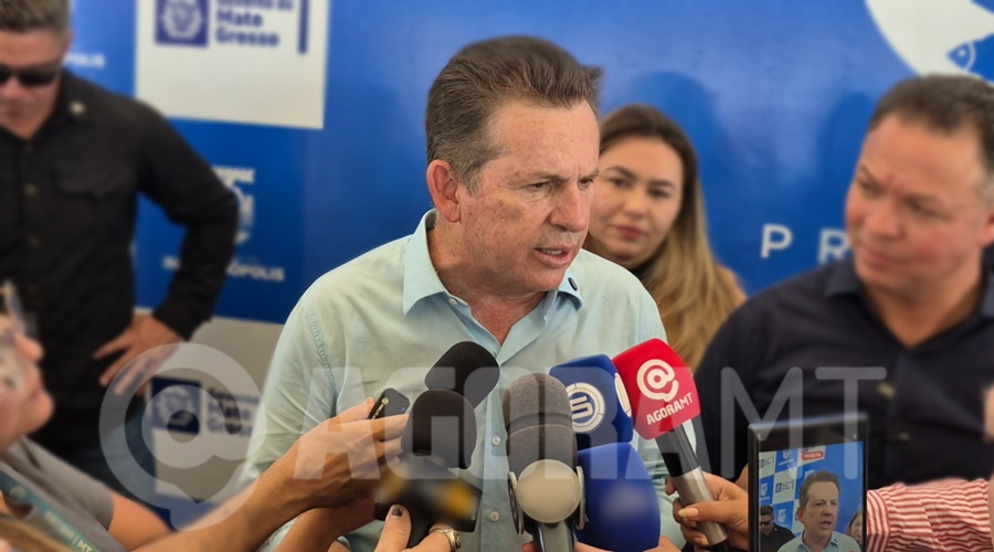 Imagem: mauro mendes Cláudio Ferreira reforça aliança com Mauro Mendes e lança maior pacote de obras em Rondonópolis