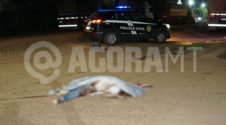 Imagem: qrhtw Corpo de motociclista é arrastado por carreta por mais de 1 km no antigo Distrito Industrial