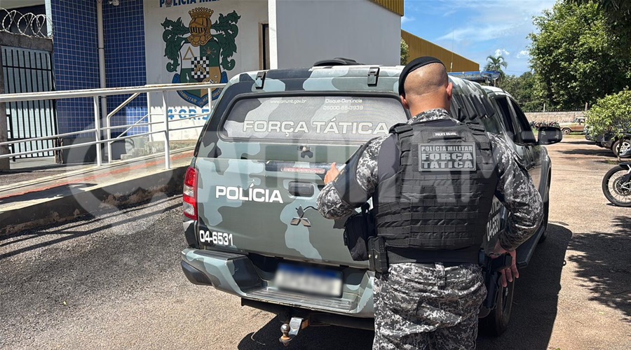 Imagem: sfb Força Tática frustra fuga, prende dois indivíduos por direção perigosa e apreende motocicleta irregular