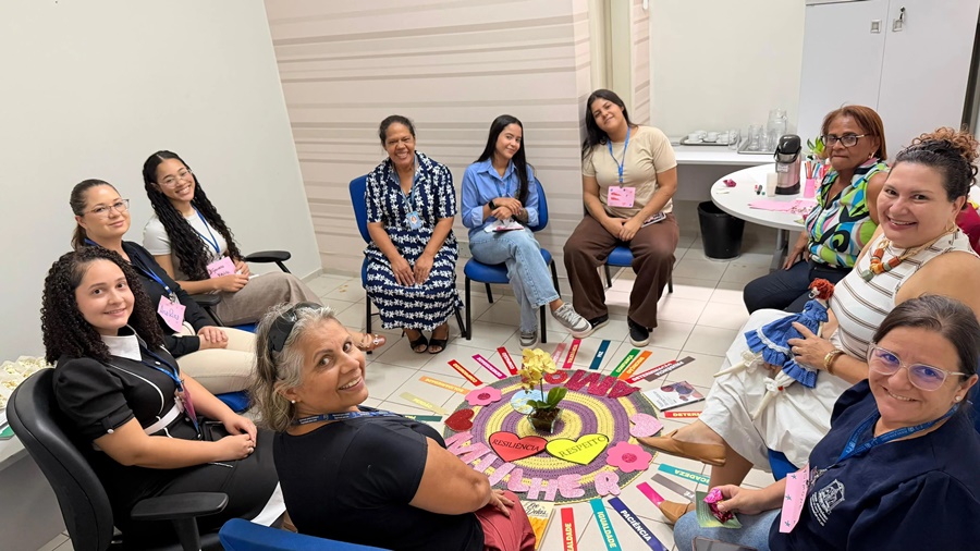Imagem: tjmt Centro Judiciário de Rondonópolis promove Círculo de Construção de Paz no Mês das Mulheres Imagem: tjmt Centro Judiciário de Rondonópolis promove Círculo de Construção de Paz no Mês das Mulheres