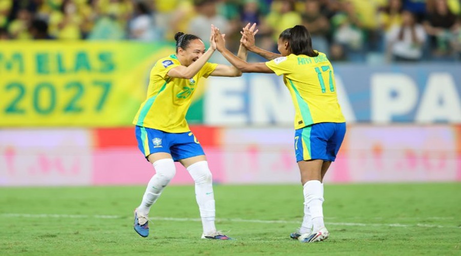 Imagem: 035b55cf 046d 4f7b a3fd 4bcc00c61fec Seleção brasileira de futebol feminino vence o Canadá e garante título de campeã do FIFA Series 2026