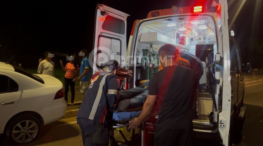 Imagem: 3 1 Motorista de aplicativo embriagado perde o controle da direção e colide contra poste na Avenida dos Estudantes