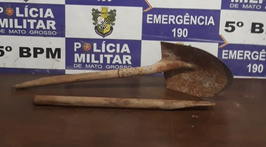 Imagem: ALDV Idoso agride esposa e é atingido com pá na cabeça por neto durante briga familiar em Rondonópolis