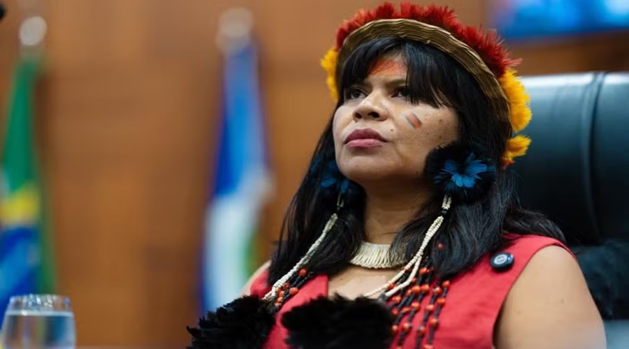 Imagem: AODJNV Mulher indígena assume cadeira na Assembleia Legislativa de MT pela primeira vez no estado