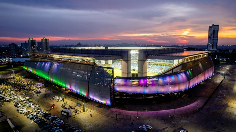 Imagem: ARENA PANTANAL Arena Pantanal recebe seleção brasileira em jogos do Fifa Series de Futebol Feminino a partir deste sábado (11)