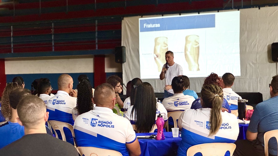 Imagem: CAPACITACAO 1 Profissionais recebem capacitação sobre primeiros socorros