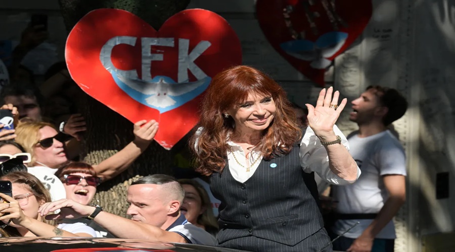Imagem: Cristina Kirchner Justiça da Argentina ordena apreensão dos bens de Cristina Kirchner