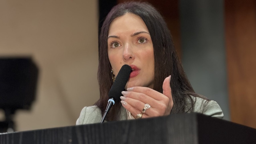 Imagem: Deputada Janaina Riva Janaina Riva defende PEC para fundos e cita ALMT como peça-chave no recuo do Fethab 2