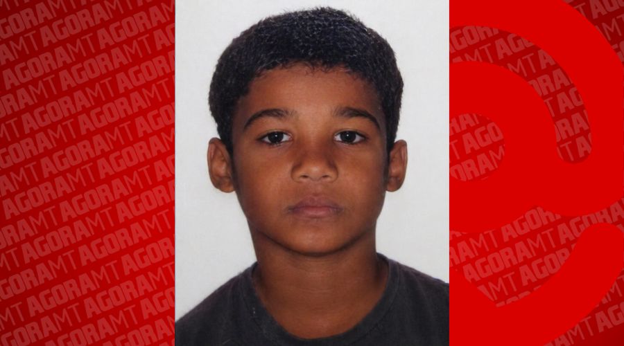 Imagem: ENQUADRAMENTO SITE 13 Menino de 11 anos desaparece em Rondonópolis após sair para jogar lixo; avó pede ajuda para encontrar criança